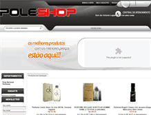 Tablet Screenshot of poleshop.com